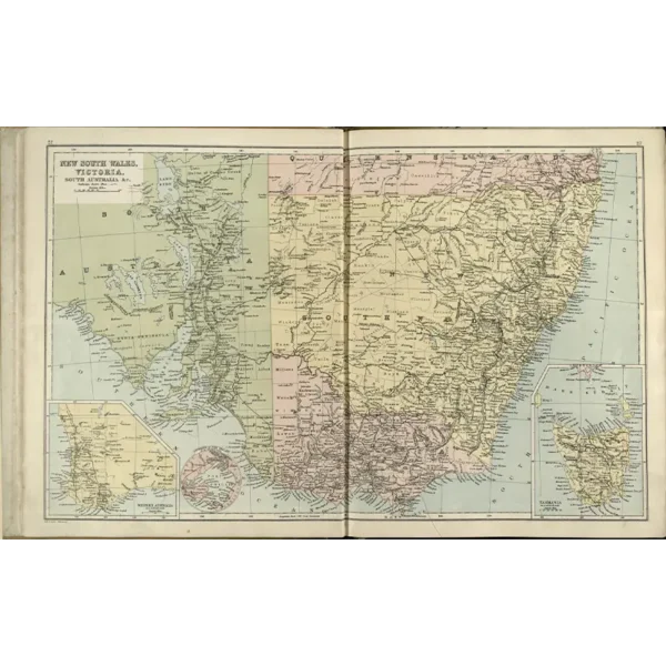 Plate 27 New South Wales, Victoria, South Australia &c